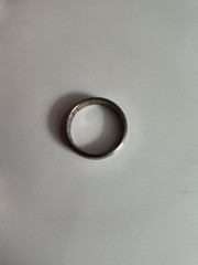 Genuine Handcrafted 2000 Nickel Coin Ring , Size 7.75 Made in The USA .