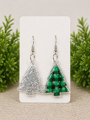 Epoxy Resin with Abalone Shell Pendant & Earring Set