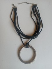 womans handmade necklace jewelry