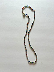 1980s Handmade 5 Bead Necklaces With Clasps + 3 Bracelets Multicolor Vintage Lot