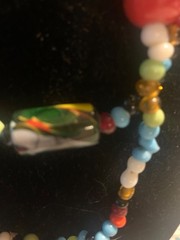 Vinage Handmade Glass Bead Necklace