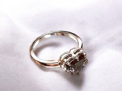 Lab Grown Alexandrite Ring in Solid 10K White or Yellow Gold Handcrafted Canada