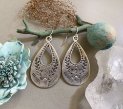Artisan Jewelry Sterling Silver Sundance Charm Earrings