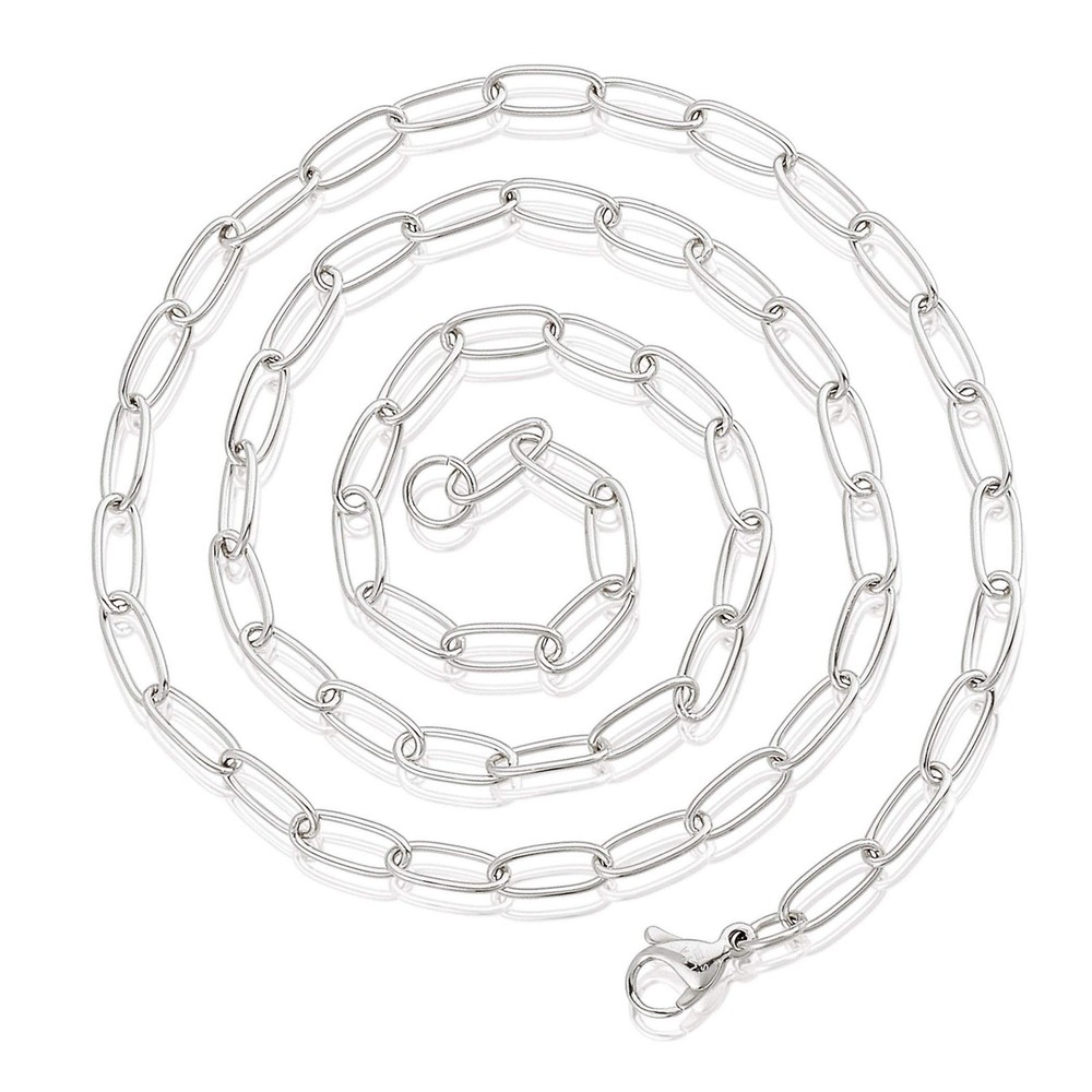 West Coast Jewelry Womens Adjustable Paperclip Chain Link Necklace 5Mm – 24 –