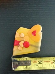 LUCINDA People Pin Red Green Peach Yellow Hearts Family – handmade
