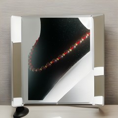 Vintage Hessonite Garnet Quartz And Gold Spacer Necklace