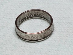 MISSOURI – Size 9 State Quarter Coin Ring