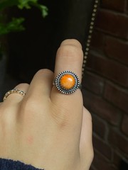 Spiny Oyster Ring Size 8 | 925 Sterling Silver G195