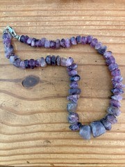 Raw Brazilian Amethyst Necklace
