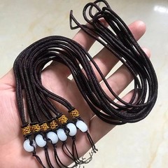 20Pcs Jade Necklace Rope DIY Woven Pendant Hanging Rope Jade Jade Hanging Rope