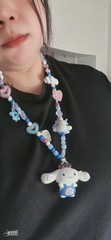 handmade hellokitty necklace