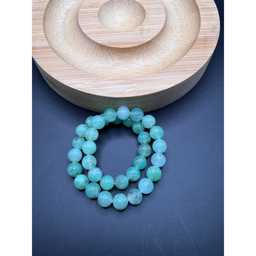 Chrysoprase 5mm Bracelet