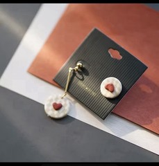 Handmade Clay Dangling Earrings For Women