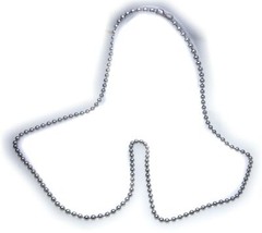 Necklace Ball Chain Made of Stainless Steel 3.0 mm 60 cm Steel
