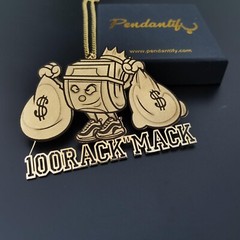 Pendantify Logo Text Engraved Necklace Pendant Charm Locket | Logo Necklace