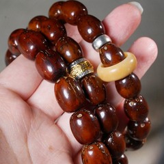 Natural Bodhi Seed Prayer Bead Bracelet—Handheld Men’s and Women’s Accessories