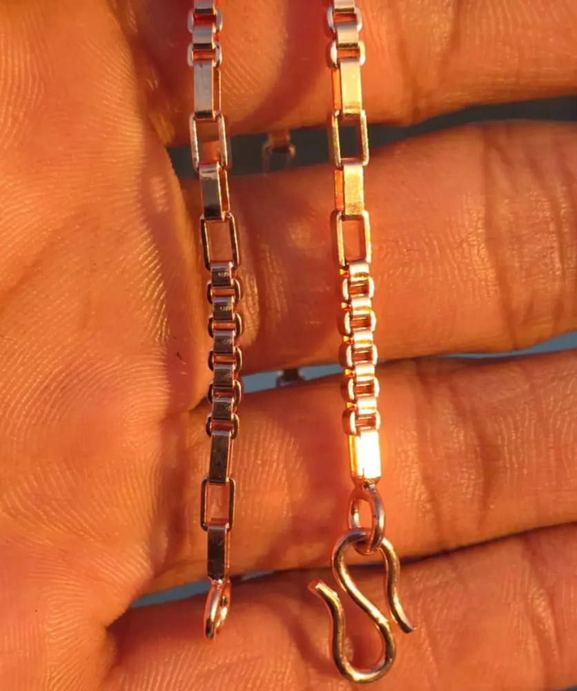18 inch Pure Copper BOX Chain Necklace, Healing Copper Jewelry, Spiritual