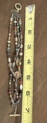 Holly Yashi 4 Strand Bead and Niobium Bracelet