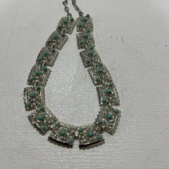 Nature Inspired Necklace Turquoise Stones. Vintage
