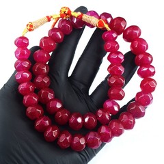 Most Brilliant Onyx 804.00 Cts Amazing Cut Massive Braided Necklace RK 20 E794