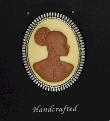 African American Woman Silver Brooch Pin Black Creme African Jewelry Pin 548×745