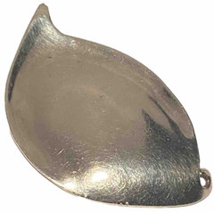 JONDELL VINTAGE STERLING SILVER LARGE MODERN ABSTRACT SCULPTURE PENDANT BROOCH