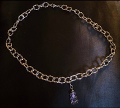 Gummi Bear Chain Choker Handmade By Me Purple Gummi Bear Charm