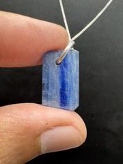 Natural Royal Blue Kyanite Pendant 16.65Cts | 19.80×12.400MM