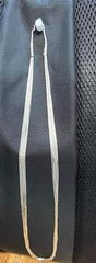 Sterling Silver “Liquid Silver” 15 strand necklace in a 30” length SR1059
