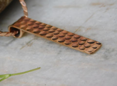 1 Pc Pure Copper Healing Rectangle Pendant Locket, Jewelry, Spiritual Kriya