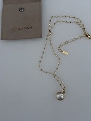 st. Moran Freshwater Pearl Pendant Necklace 18k Gold Plated