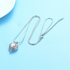 Birthstone Heart Urn Necklace for Ashes Crystal Cremation Jewelry W/vial Jewelry