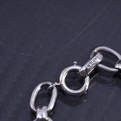 6.75” 8mm, vintage Napier Co. sterling silver 925 flatten oval link bracelet