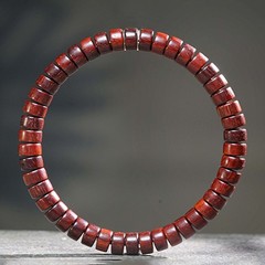 Exquisite Rosewood Prayer Beads A Meticulously Crafted High-Density Bracelet