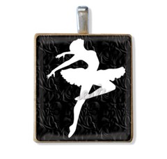 Dance and Music Design Scrabble Tile Pendants BUY 2 or MORE, GET 1 FREE NECKLACE