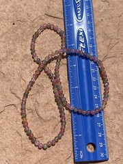 100 Ct Pastel Color Real Tourmaline Stretch Necklace Bracelet or Jewelry Making