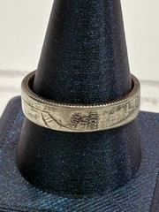 Liberty Ring Made From United States Quarter
