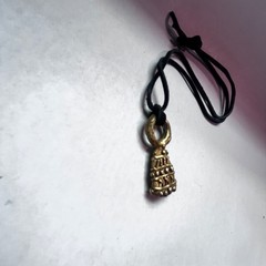 vermeil amulet Pendant Necklace handmade sterling silver Sara samoiloff NYC