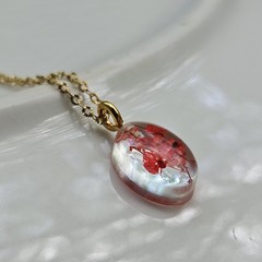 Resin Jewelry With Real Pressed Flower