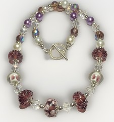 Artisan Handcrafted Art Deco Lampwork Glass Jewelry #6