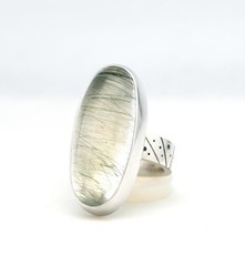 Green Tourmalated Quartz