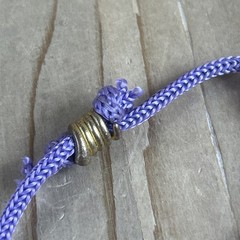 Handmade Beaded Bracelets Lot Of 3 Woven Knots Dolphin Beads
