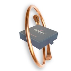 Hand Forged 100% Pure Copper Bracelet – Solid High Gauge, Stylish Health Benefit