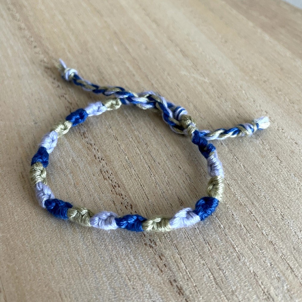 January Bracelet anklet trendy comfortable tie embroidery thread woven gift