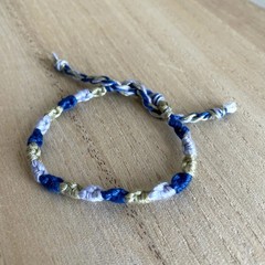 January Bracelet anklet trendy comfortable tie embroidery thread woven gift