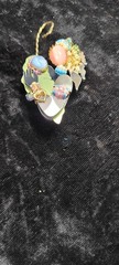 2005 ’05 Liztech Liz-tech Mother and Child Signed Pin Brooch Handmade