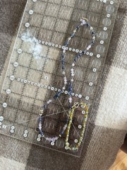 Handmade Bead Necklace And Bracelet As Is
