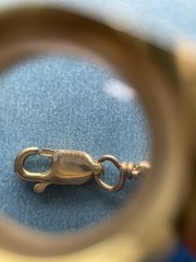 Marked 14 Karat Gold Filled And Figuero Chain Extender Lobster Claw Clasp 1 3/4