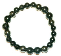 EMF 5G Bracelet Protection Jewelry Shungite Black Hematite Calming Bracelet