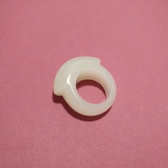 Authentic Korean Chuncheon Jade Ring / Quiet Luxury K-Jewelry